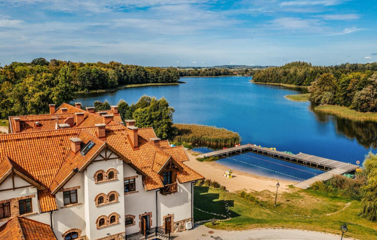 Folwark Lekuk Hotel Łękuk Mały Buitenkant foto