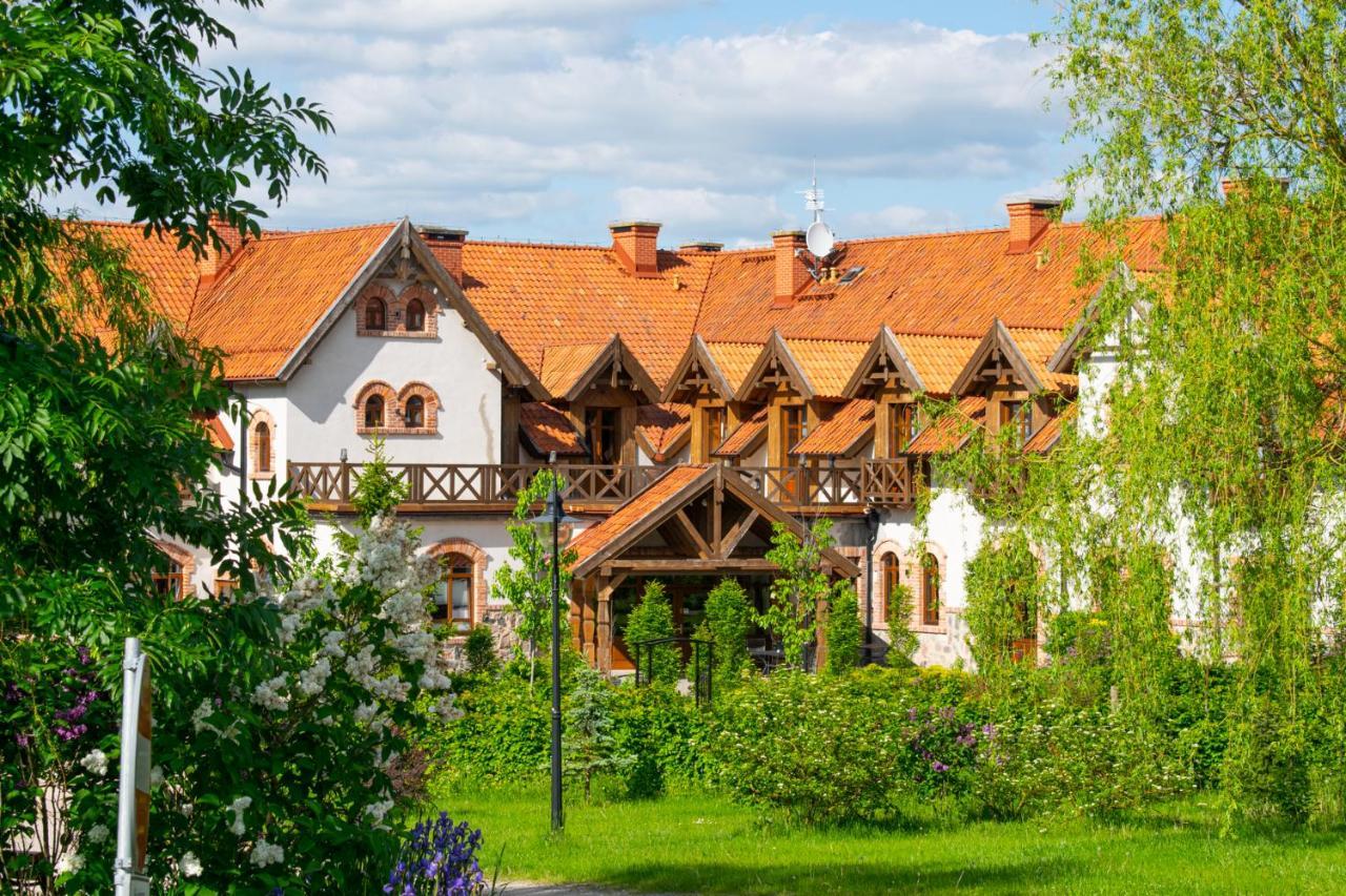 Folwark Lekuk Hotel Łękuk Mały Buitenkant foto