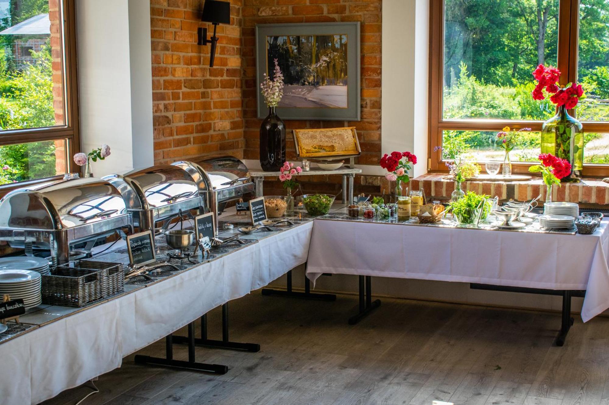 Folwark Lekuk Hotel Łękuk Mały Buitenkant foto