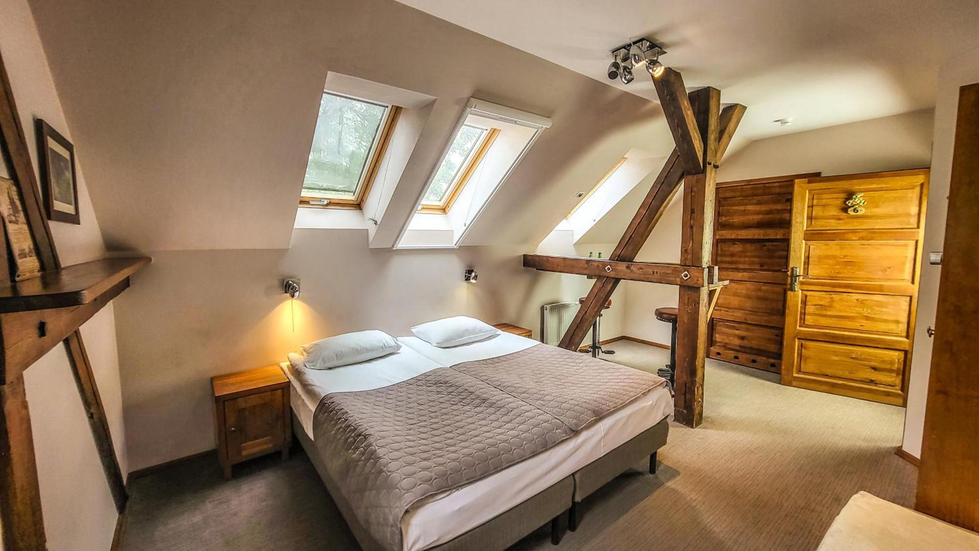 Folwark Lekuk Hotel Łękuk Mały Buitenkant foto