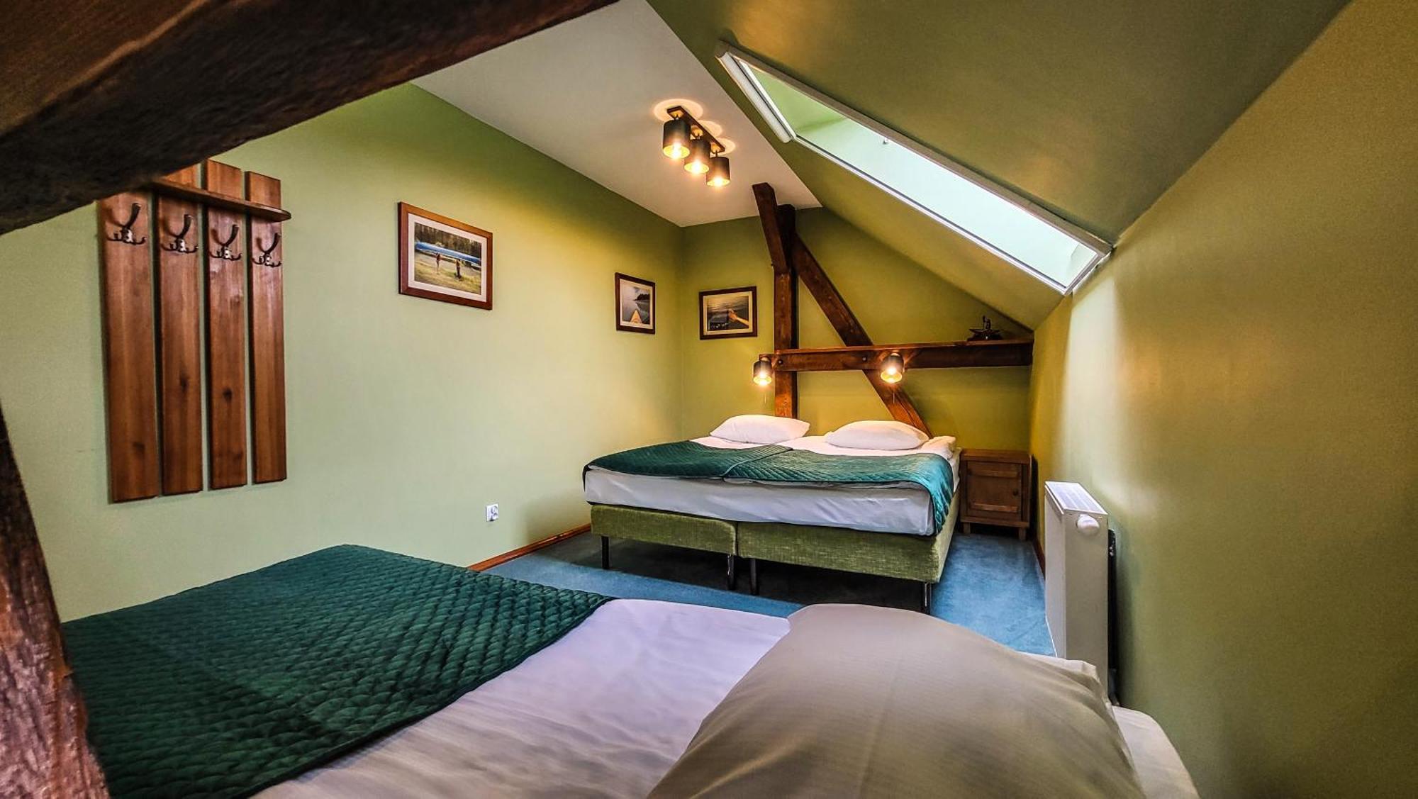 Folwark Lekuk Hotel Łękuk Mały Buitenkant foto