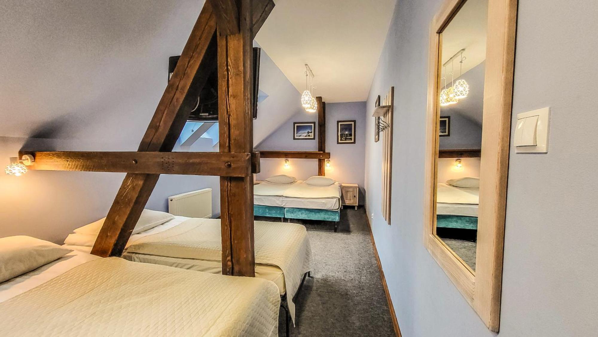 Folwark Lekuk Hotel Łękuk Mały Buitenkant foto
