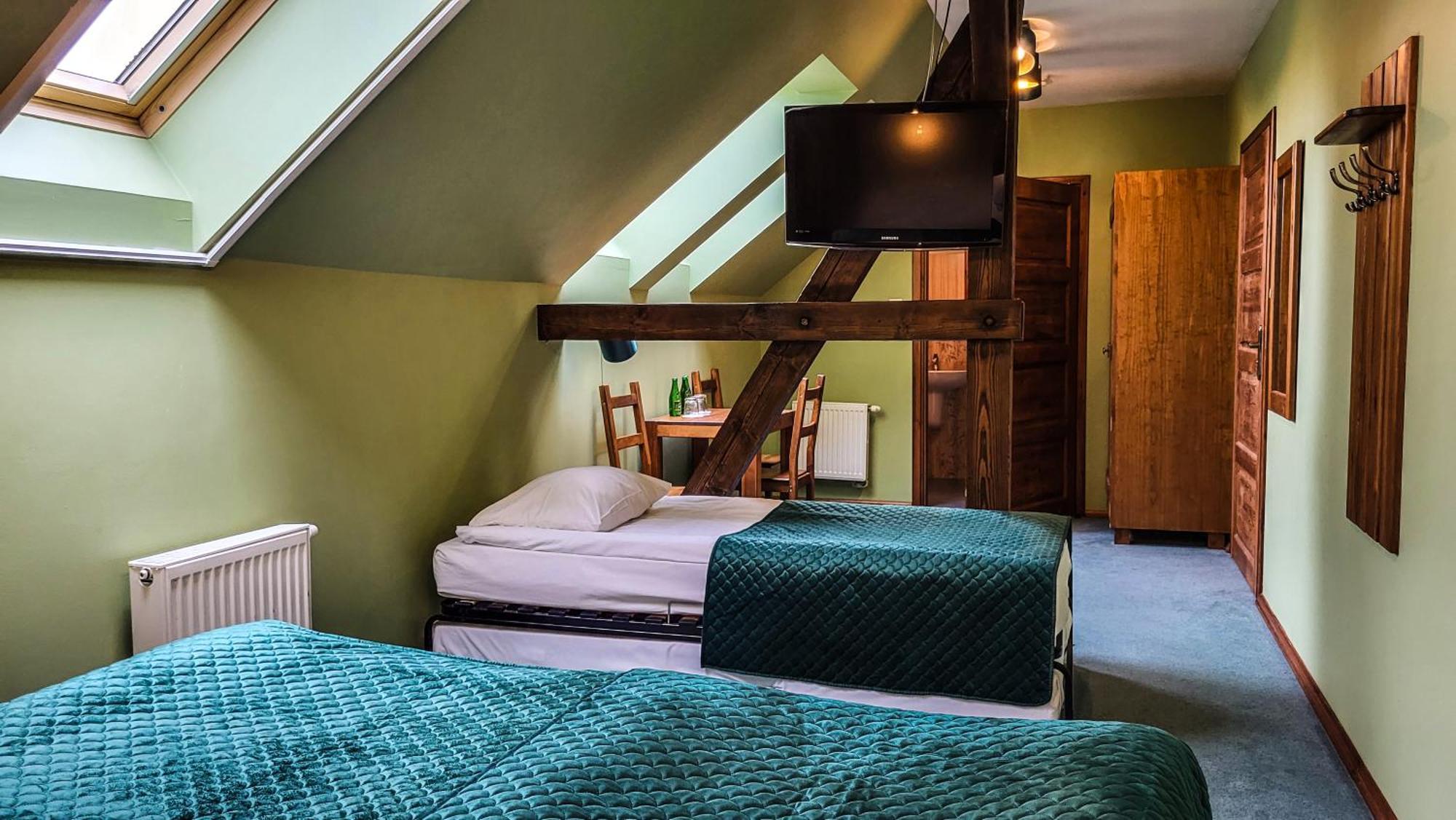 Folwark Lekuk Hotel Łękuk Mały Buitenkant foto