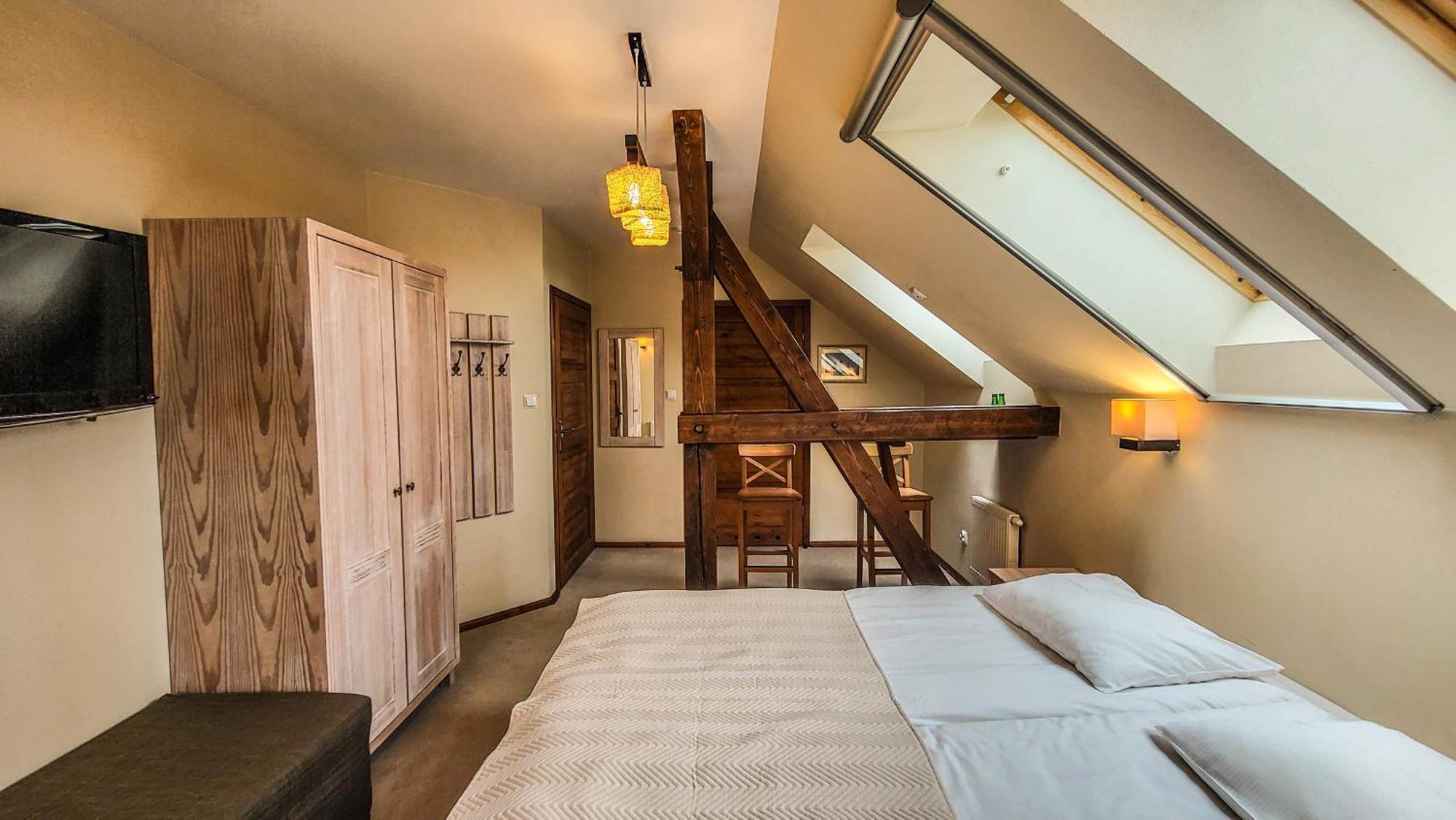 Folwark Lekuk Hotel Łękuk Mały Buitenkant foto
