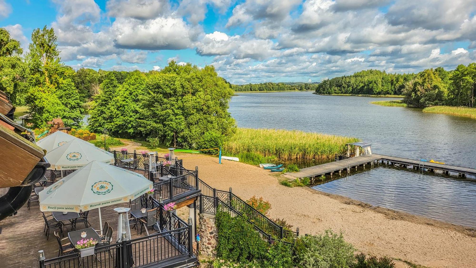 Folwark Lekuk Hotel Łękuk Mały Buitenkant foto